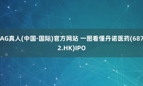 AG真人(中国·国际)官方网站 一图看懂丹诺医药(6872.HK)IPO